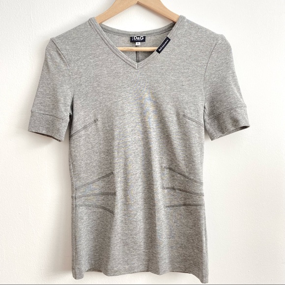 D&G Dolce Gabbana Soft cotton jersey T-shirt. - Picture 1 of 10